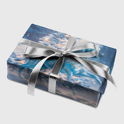 Бумага для упаковки Лошадка в заснеженном лесу 2026, цвет: 3D-принт — фото 2