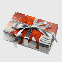 Бумага для упаковки Огненная текстурная лошадь 2026, цвет: 3D-принт — фото 2