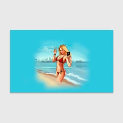 Бумага для упаковки GTA 5: Sea Girl, цвет: 3D-принт