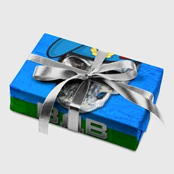 Бумага для упаковки Череп: ВДВ, цвет: 3D-принт — фото 2