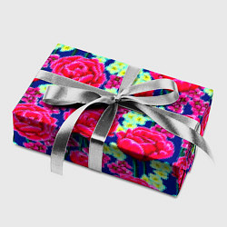 Бумага для упаковки Яркие розы, цвет: 3D-принт — фото 2