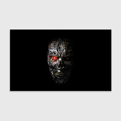 Бумага для упаковки Terminator Skull, цвет: 3D-принт