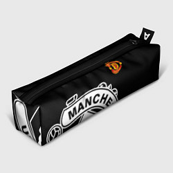 Пенал для ручек Man United: Black Collection, цвет: 3D-принт