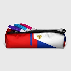 Пенал для ручек Russia: Geometry Tricolor, цвет: 3D-принт — фото 2