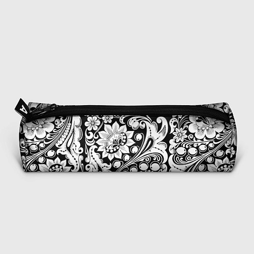 Пенал Хохлома черно-белая / 3D-принт – фото 3