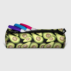 Пенал для ручек Avocado background, цвет: 3D-принт — фото 2