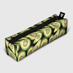 Пенал для ручек Avocado background, цвет: 3D-принт