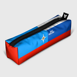Пенал для ручек Флаг МЧС России, цвет: 3D-принт