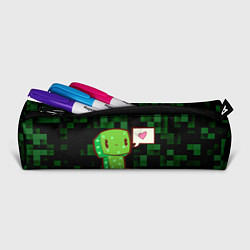 Пенал для ручек Minecraft Creeper, цвет: 3D-принт — фото 2