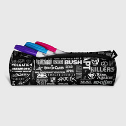 Пенал для ручек Рок группы, цвет: 3D-принт — фото 2