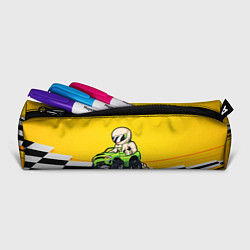 Пенал для ручек Мультяшный гонщик на джипе, цвет: 3D-принт — фото 2