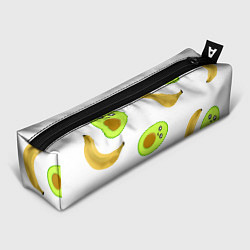 Пенал для ручек Банан и Авокадо, цвет: 3D-принт