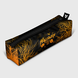 Пенал для ручек HALLOWEEN FOREST BATS ЛЕТУЧИЕ МЫШИ В ЛЕСУ ХЕЛЛОУИН, цвет: 3D-принт