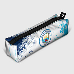 Пенал для ручек Manchester City - Футбольный клуб, цвет: 3D-принт