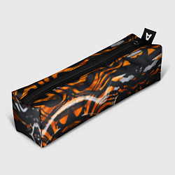 Пенал для ручек Окрас тигра, цвет: 3D-принт