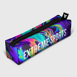 Пенал для ручек Extreme sports neon, цвет: 3D-принт