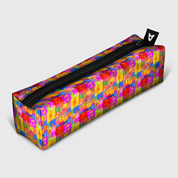 Пенал для ручек Красочные Музыкальные Ноты, цвет: 3D-принт