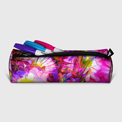 Пенал для ручек Красочный цветочный паттерн Floral pattern, цвет: 3D-принт — фото 2