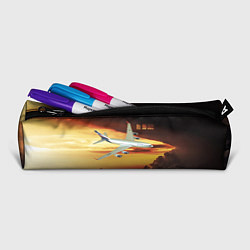 Пенал для ручек Гражданский самолет Ил 96-300, цвет: 3D-принт — фото 2