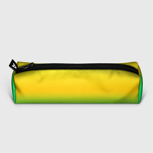 Пенал Неоновый градиентный желто-зеленый фон / 3D-принт – фото 3