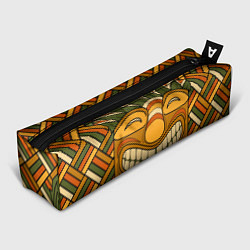 Пенал для ручек Polynesian tiki LUCKY, цвет: 3D-принт