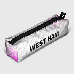 Пенал для ручек West Ham Pro Football, цвет: 3D-принт