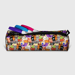 Пенал для ручек Котики-такие котики, цвет: 3D-принт — фото 2