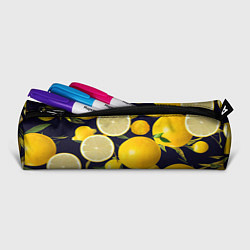 Пенал для ручек Лимонные дольки, цвет: 3D-принт — фото 2