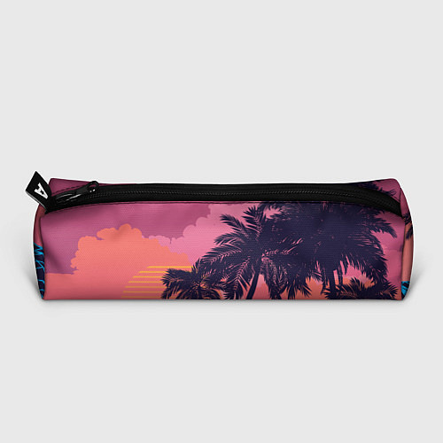 Пенал Человек отдыхает в гамаке под пальмами / 3D-принт – фото 3