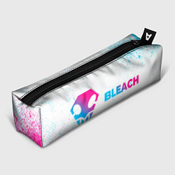 Пенал для ручек Bleach neon gradient style: надпись и символ, цвет: 3D-принт
