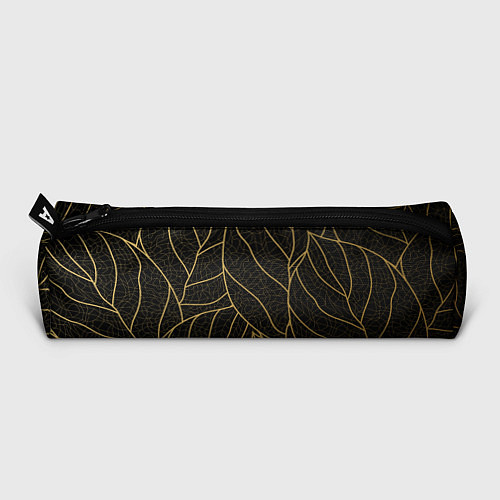 Пенал Золотые листья градиент / 3D-принт – фото 3