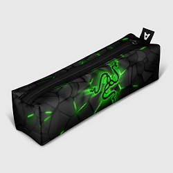 Пенал для ручек Razer neon logo, цвет: 3D-принт