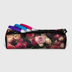 Пенал для ручек Нежные кустовые розы, цвет: 3D-принт — фото 2