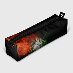 Пенал для ручек Неоновый всплеск трехцветный, цвет: 3D-принт