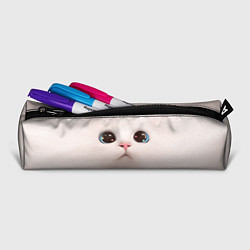Пенал для ручек Милый кот с большими глазами, цвет: 3D-принт — фото 2