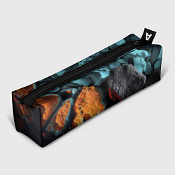 Пенал для ручек Цветные камни, цвет: 3D-принт