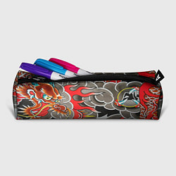 Пенал для ручек Иредзуми: дракон в дыму, цвет: 3D-принт — фото 2
