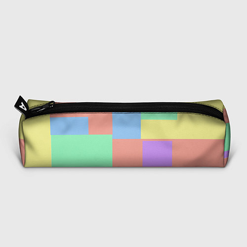 Пенал Разноцветные квадраты и прямоугольники / 3D-принт – фото 3