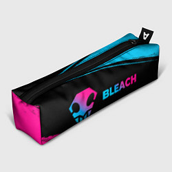 Пенал для ручек Bleach - neon gradient: надпись и символ, цвет: 3D-принт