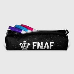 Пенал для ручек FNAF glitch на темном фоне: надпись и символ, цвет: 3D-принт — фото 2