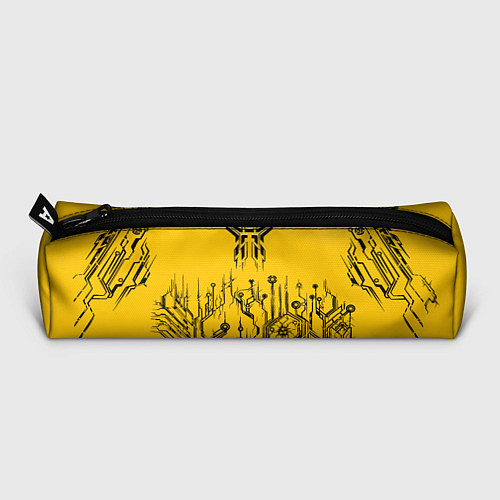 Пенал Киберпанк Yellow-Black / 3D-принт – фото 3