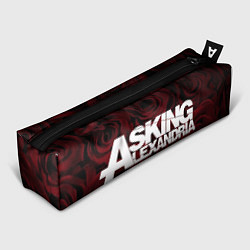 Пенал для ручек Asking Alexandria roses, цвет: 3D-принт