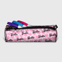 Пенал для ручек Логотип Барби и розовое кружево, цвет: 3D-принт — фото 2
