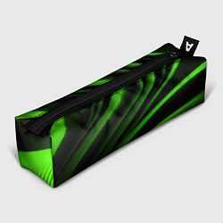 Пенал для ручек Зеленый яркая текстура, цвет: 3D-принт