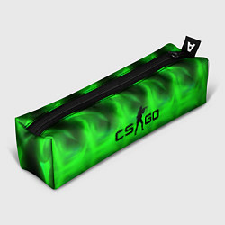 Пенал для ручек CSGO green logo, цвет: 3D-принт