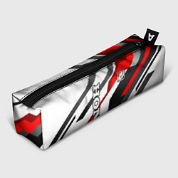 Пенал для ручек Honda - red and white, цвет: 3D-принт