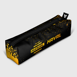 Пенал для ручек Haval - gold gradient по-горизонтали, цвет: 3D-принт