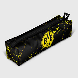 Пенал для ручек Borussia yellow splash, цвет: 3D-принт