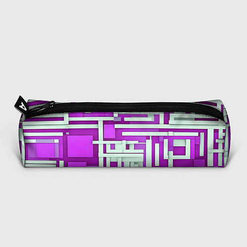 Пенал Полосы на фиолетовом фоне / 3D-принт – фото 3