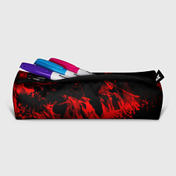Пенал для ручек Красное пламя, цвет: 3D-принт — фото 2